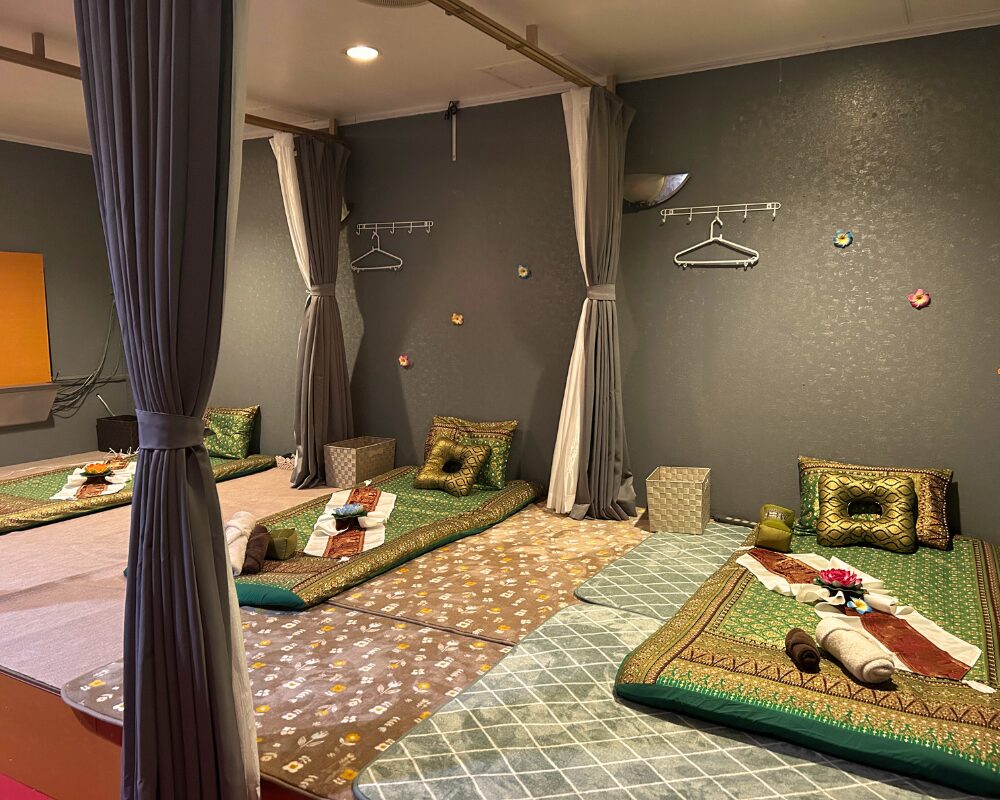 茨城県石岡市旭台のタイ古式マッサージ・エラワンの施術室３